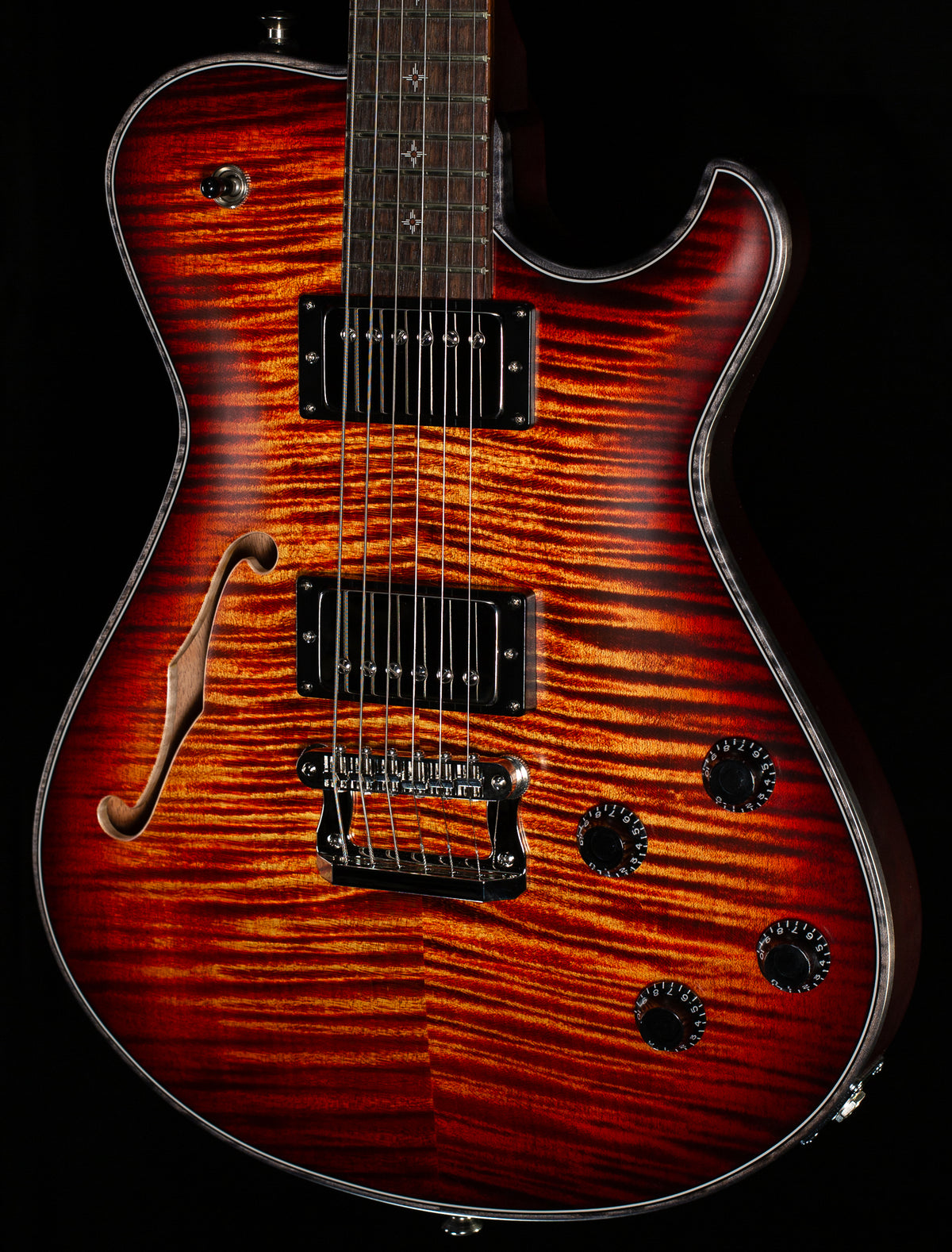 Knaggs Influence Kenai Hollowbody Fire T2 Maple Top (178)