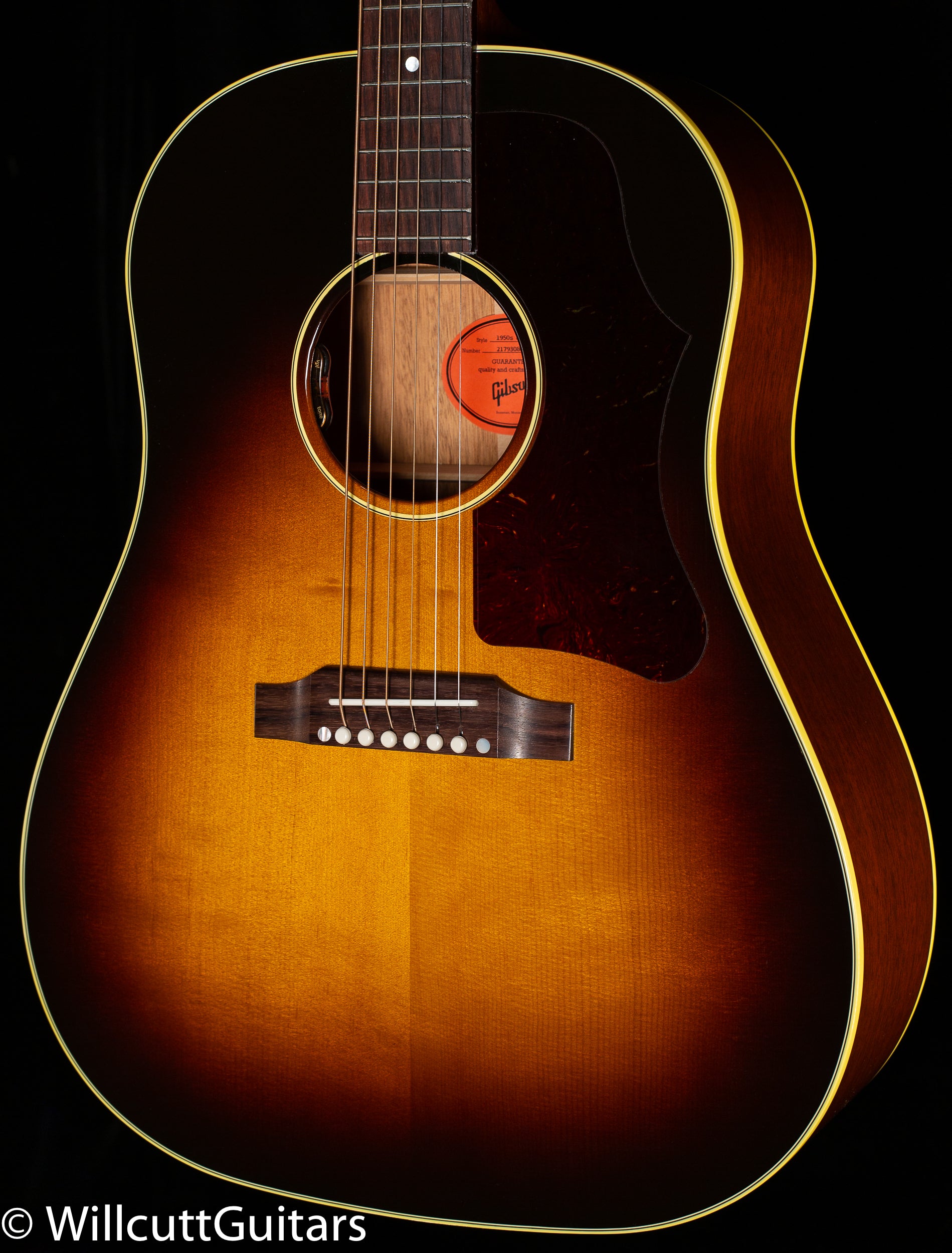 Gibson 50s J-45 Original Vintage Sunburst (080) - Willcutt Guitars