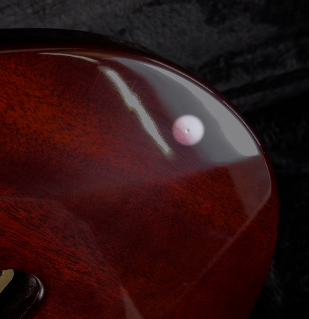 2015 PRS Santana Signature Black Gold Burst 10 Top