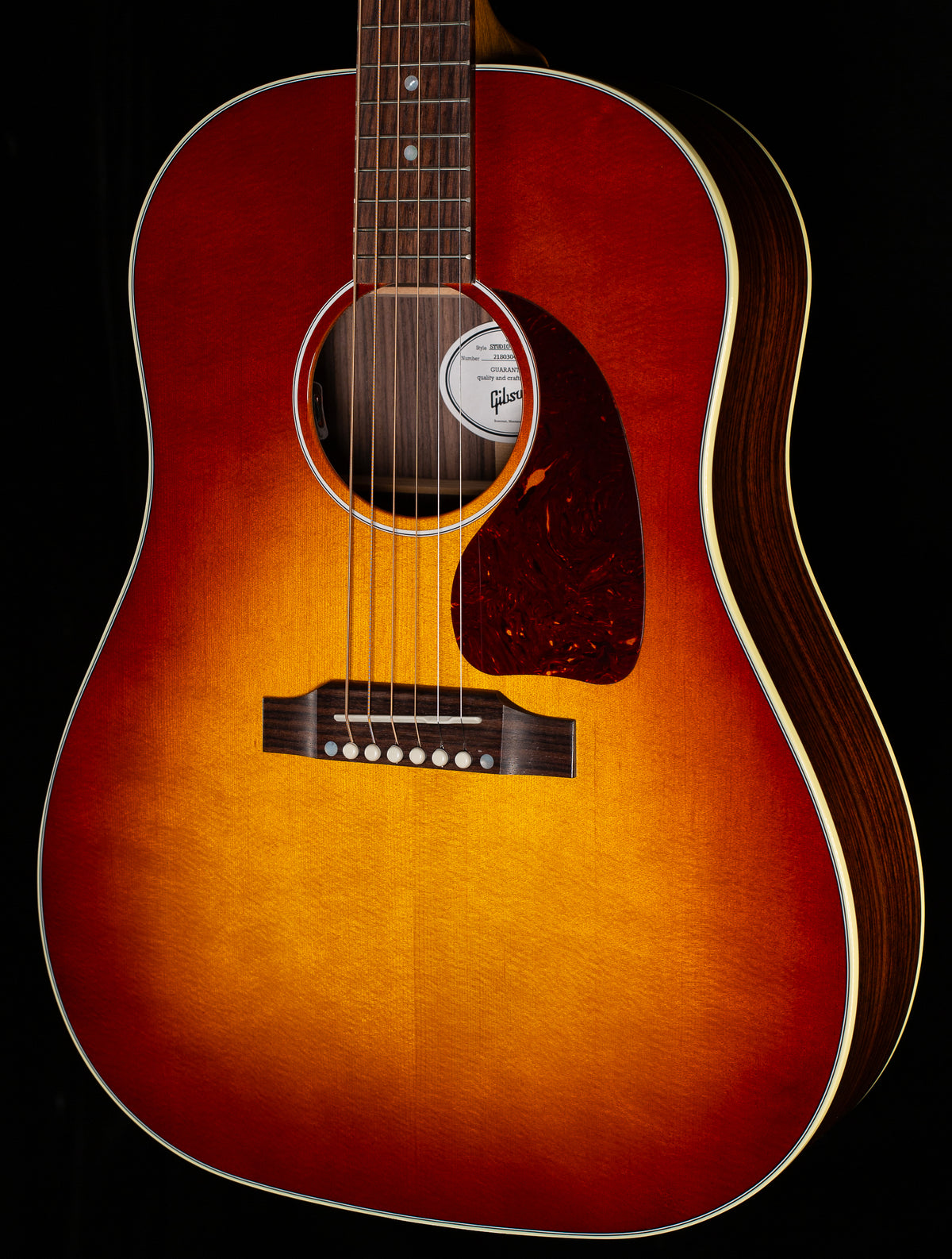 Gibson J-45 Studio Rosewood Rosewood Burst (040)