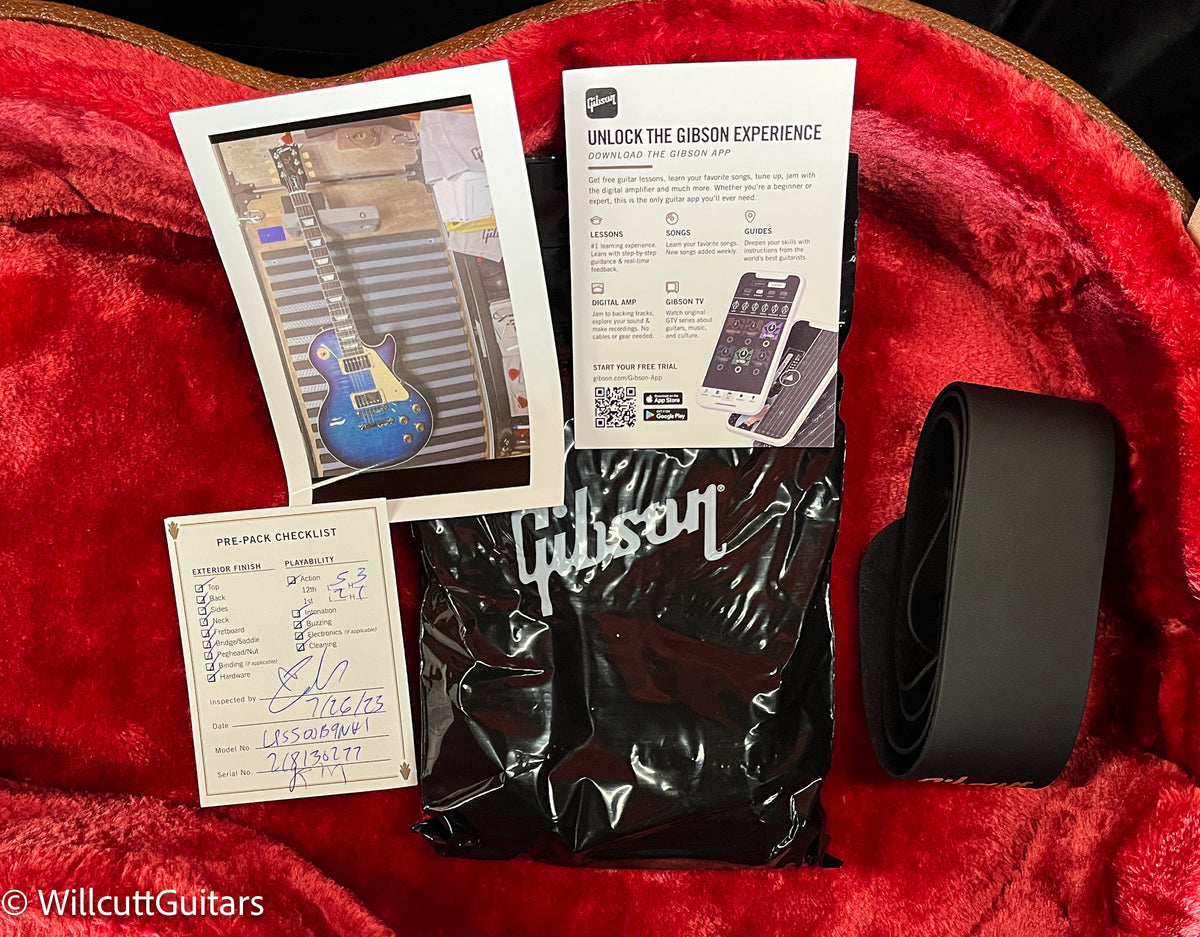 Gibson Les Paul Standard 50s Figured Top Blueberry Burst (277)