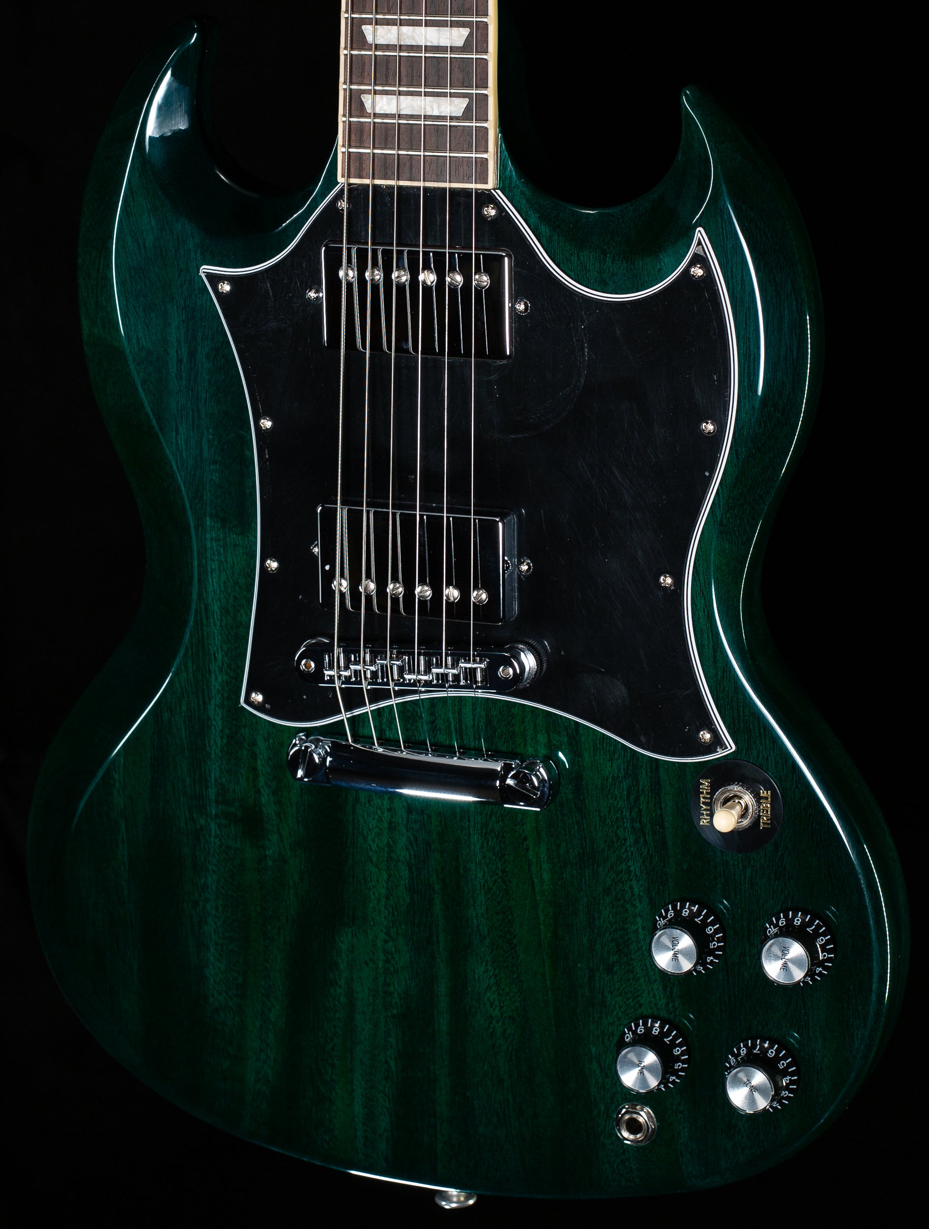 Gibson SG Standard Translucent Teal (031) - Willcutt Guitars