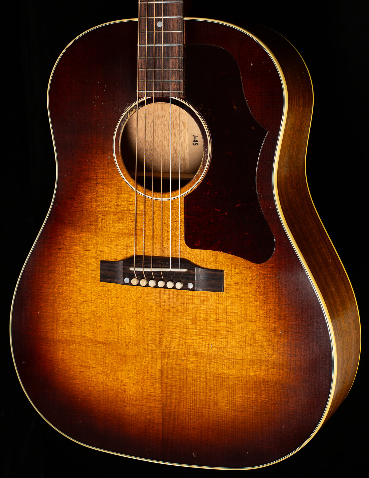 Gibson Custom Shop 1955 J-45 Murphy Light Aged Vintage Sunburst (030)