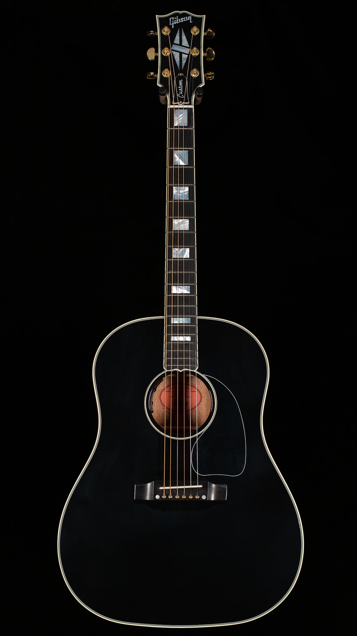 Gibson Custom Shop J-45 Custom Ebony (011)