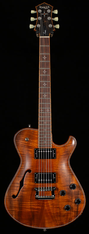 Knaggs Influence Kenai Hollowbody Natural Koa (196)