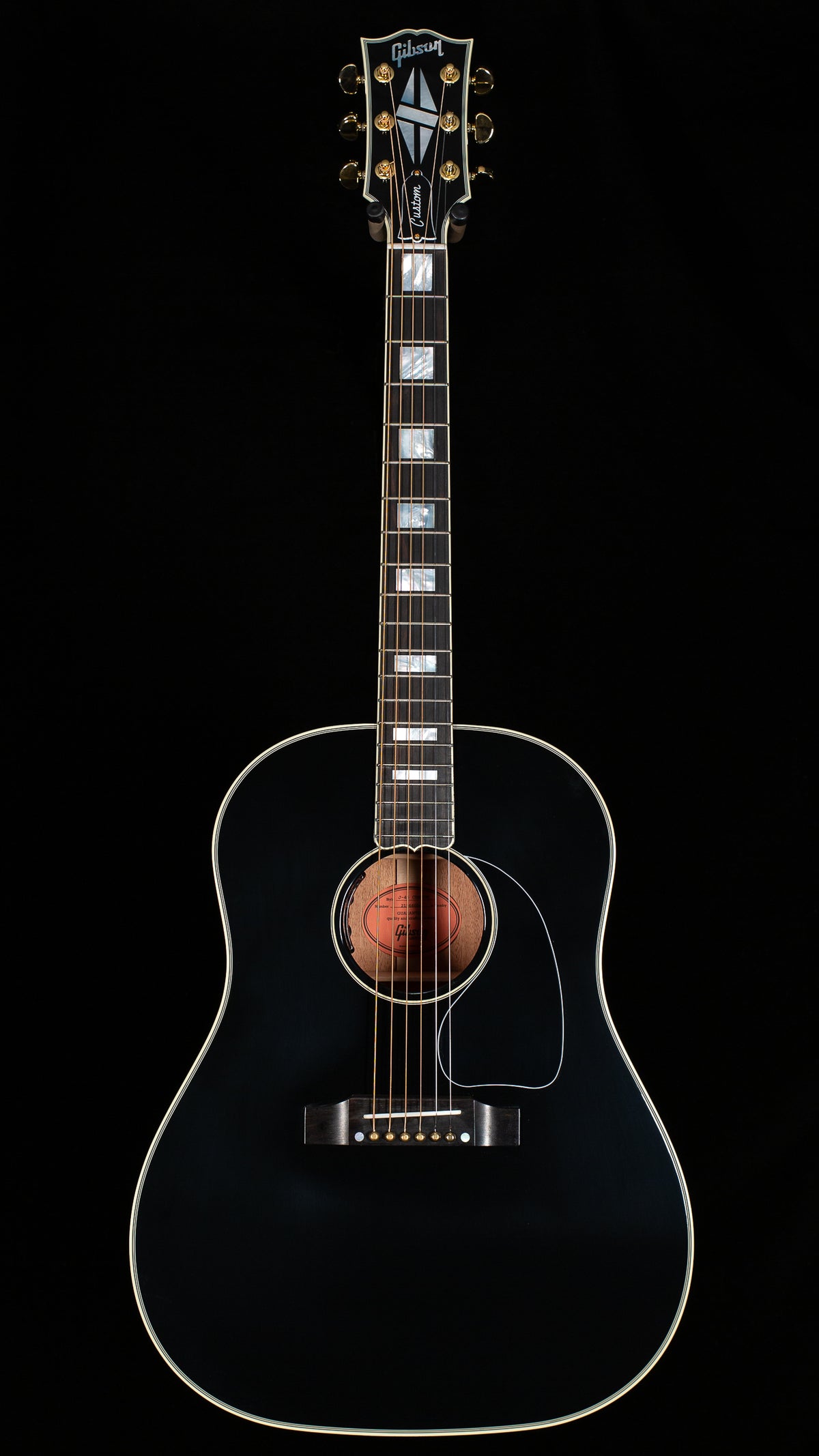 Gibson Custom Shop J-45 Custom Ebony (006)