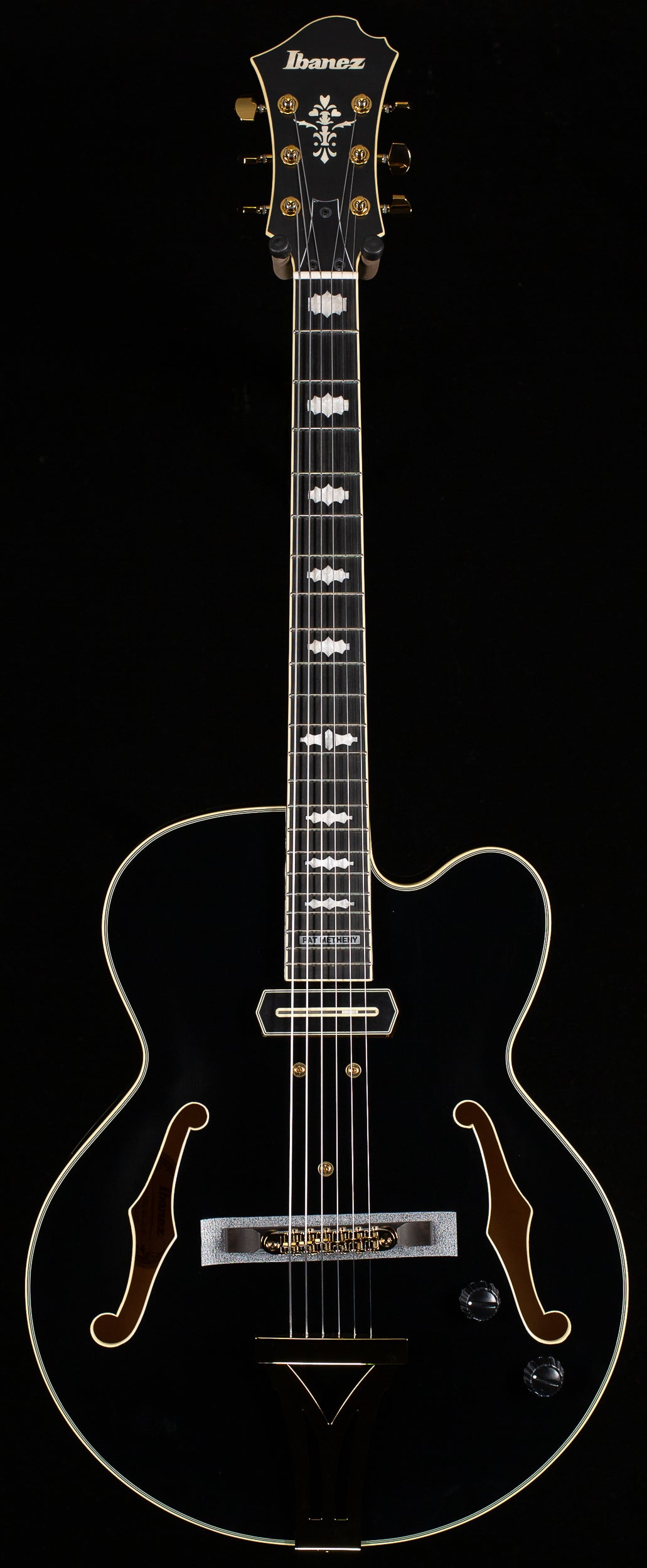 Ibanez PM3CBKL Pat Metheny Signature Hollowbody Black Low Gloss (437)