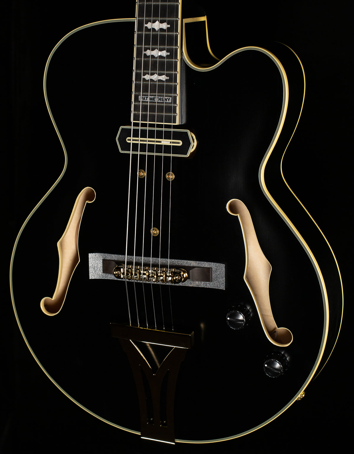Ibanez PM3CBKL Pat Metheny Signature Hollowbody Black Low Gloss (437)