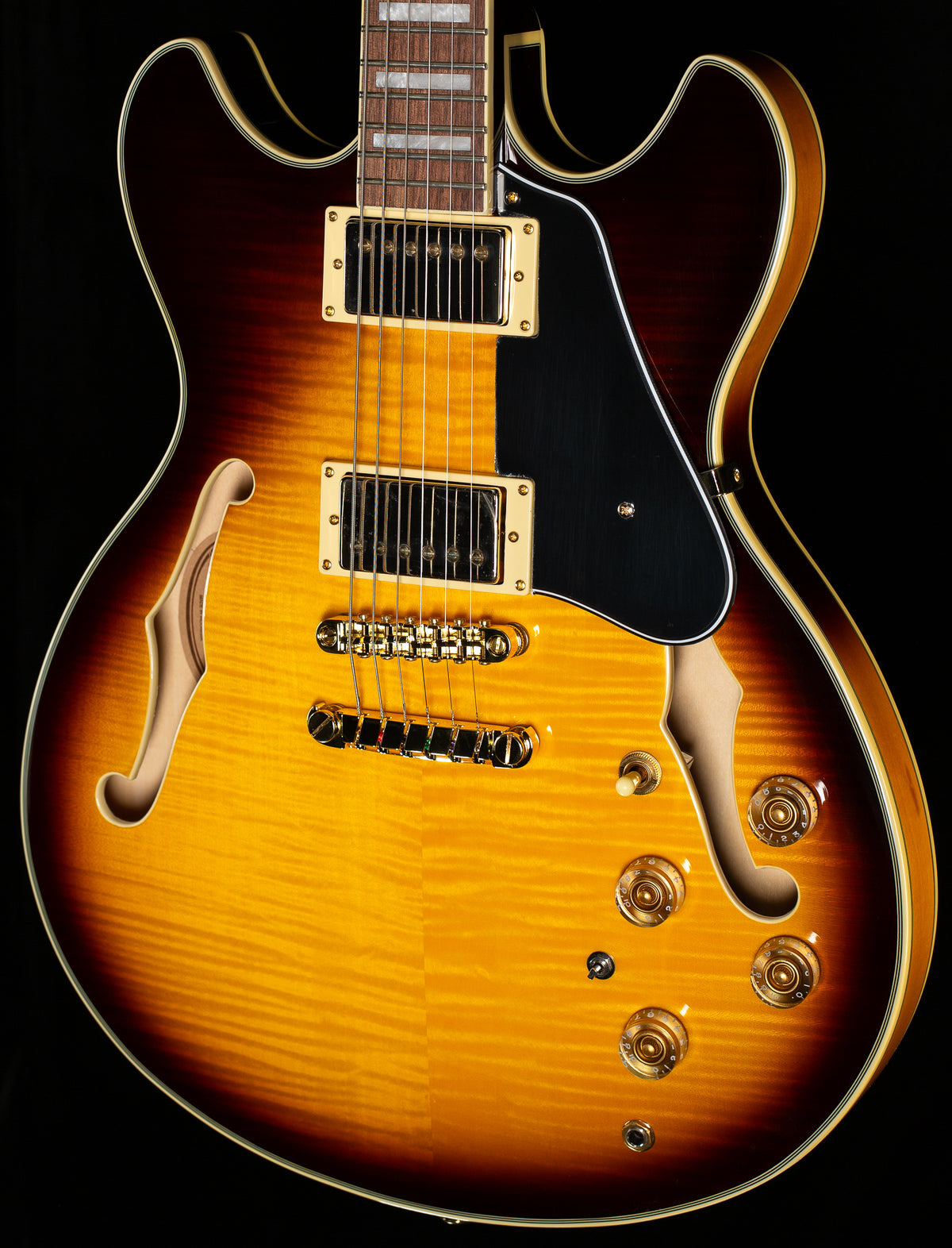 Ibanez JSM10EMTTB John Scofield Signature 2-Tone Burst (677)