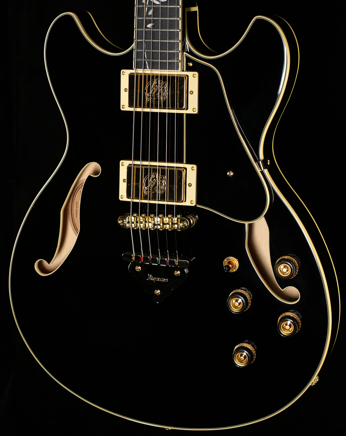 Ibanez Artcore Expressionist AS93SPBK Semi-hollow Black (089)