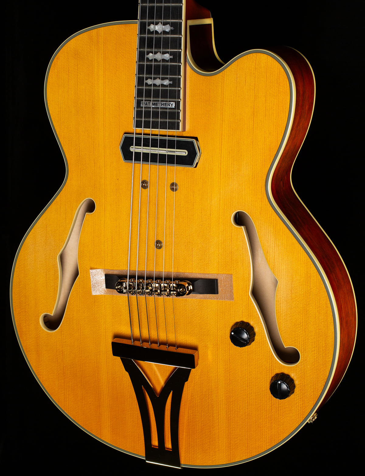 Ibanez PM3CNAL Pat Metheny Signature Hollowbody Natural Amber Low Gloss (430)