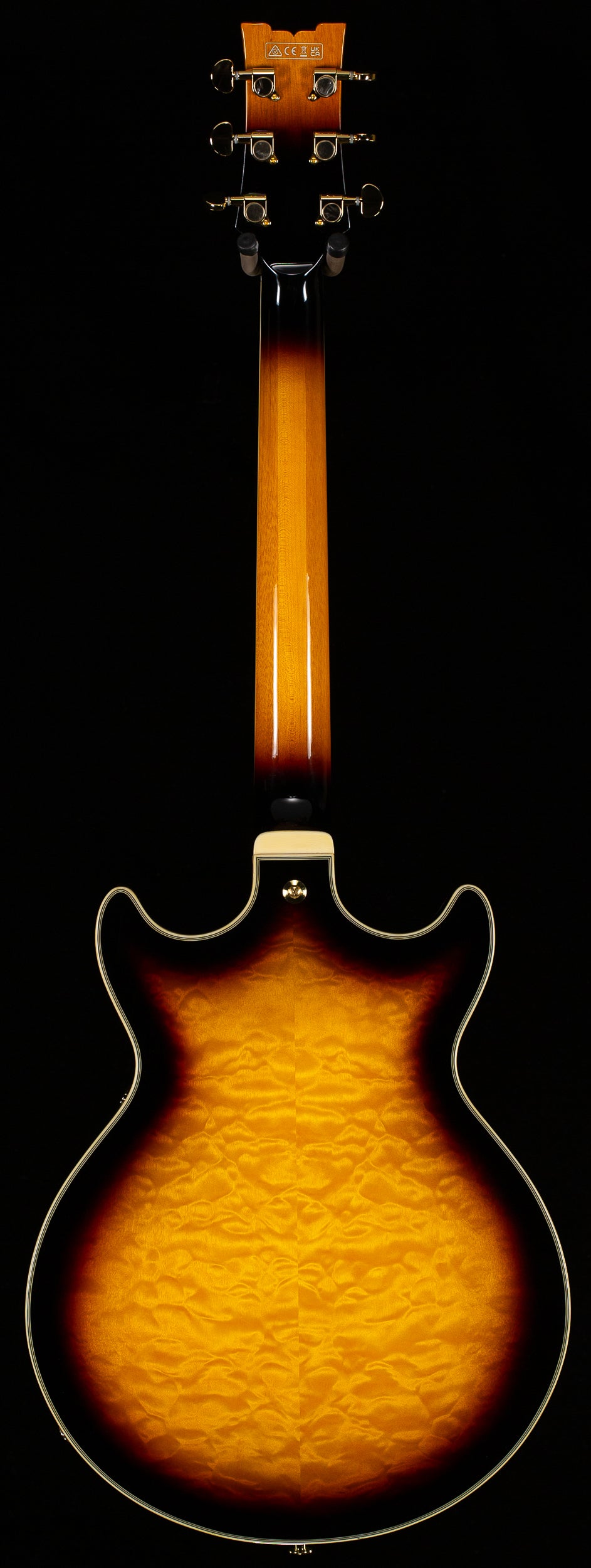 Ibanez Artcore Expressionist AM93QM  Antique Yellow Sunburst (523)