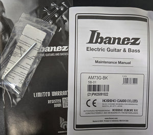 Ibanez Artcore AM73G Hollowbody Black (022)