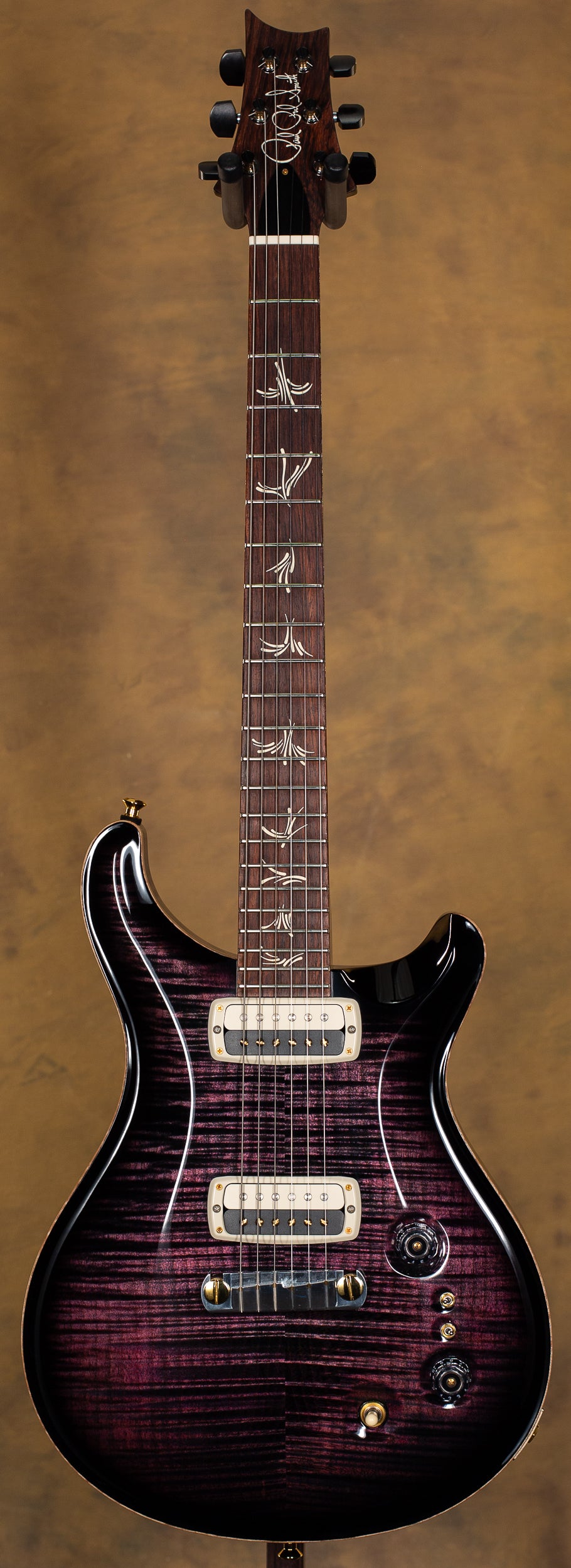 2022 PRS Paul&#39;s Guitar Custom Color Purple Iris Smokeburst 10 top