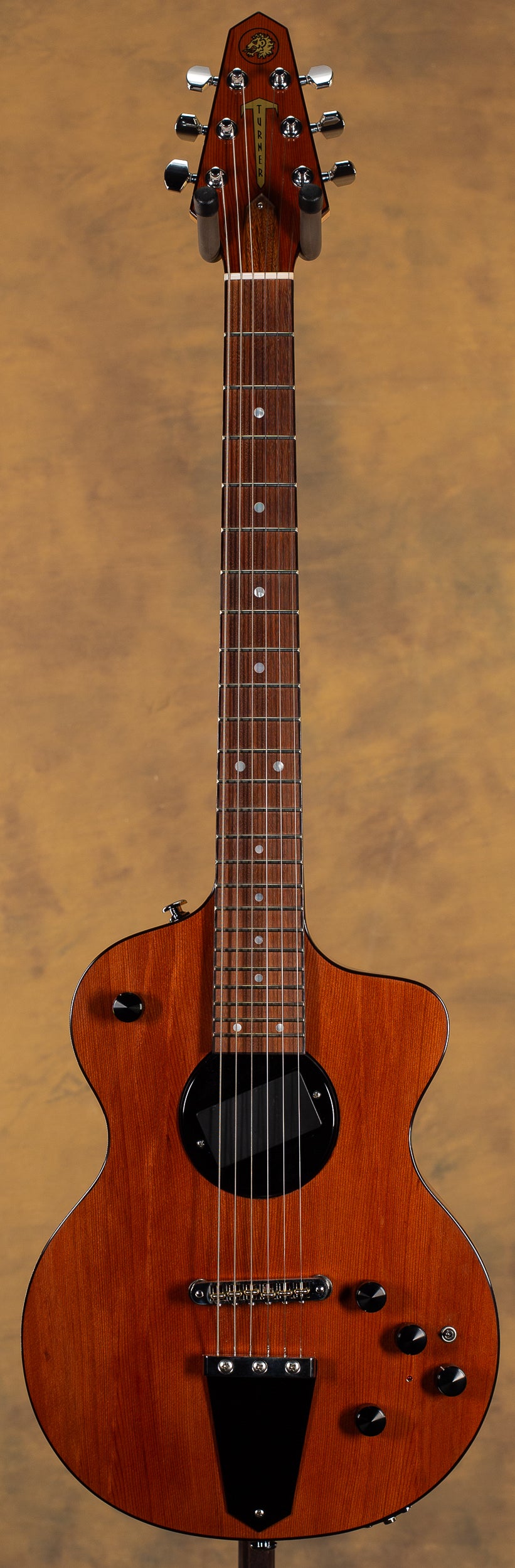 Rick Turner Model 1 Deluxe Electric Guitar Redwood Top