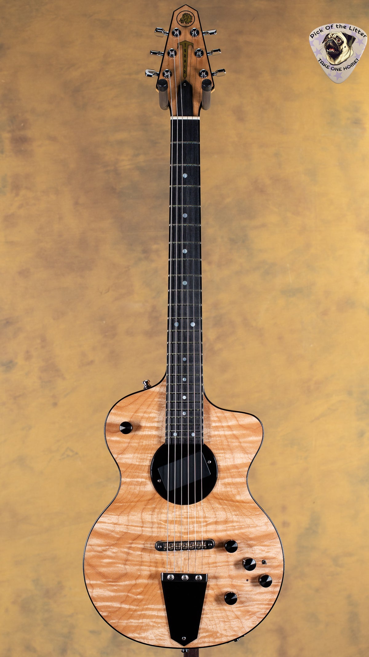 2022 Rick Turner Model 1 Deluxe Flamed Maple Top