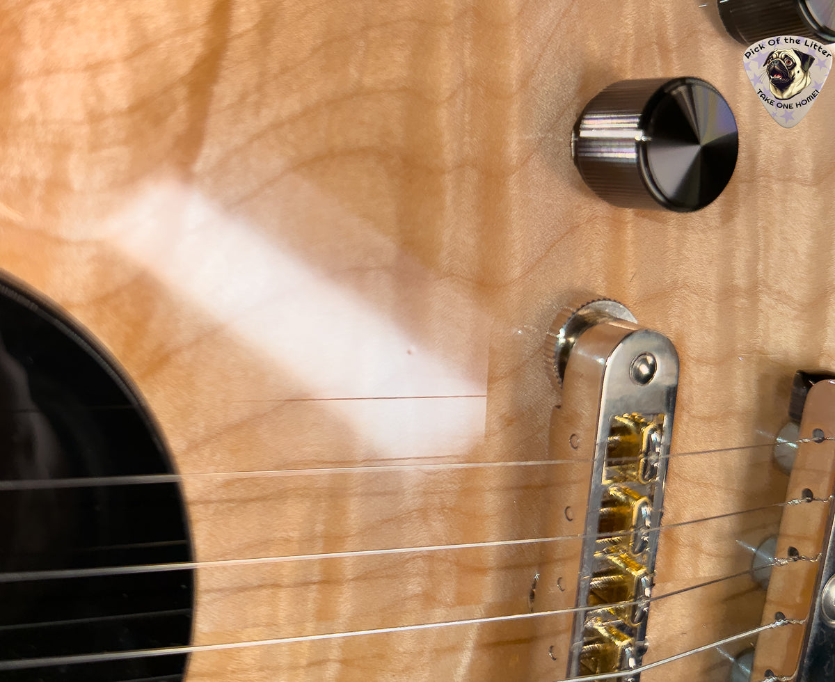 2022 Rick Turner Model 1 Deluxe Flamed Maple Top