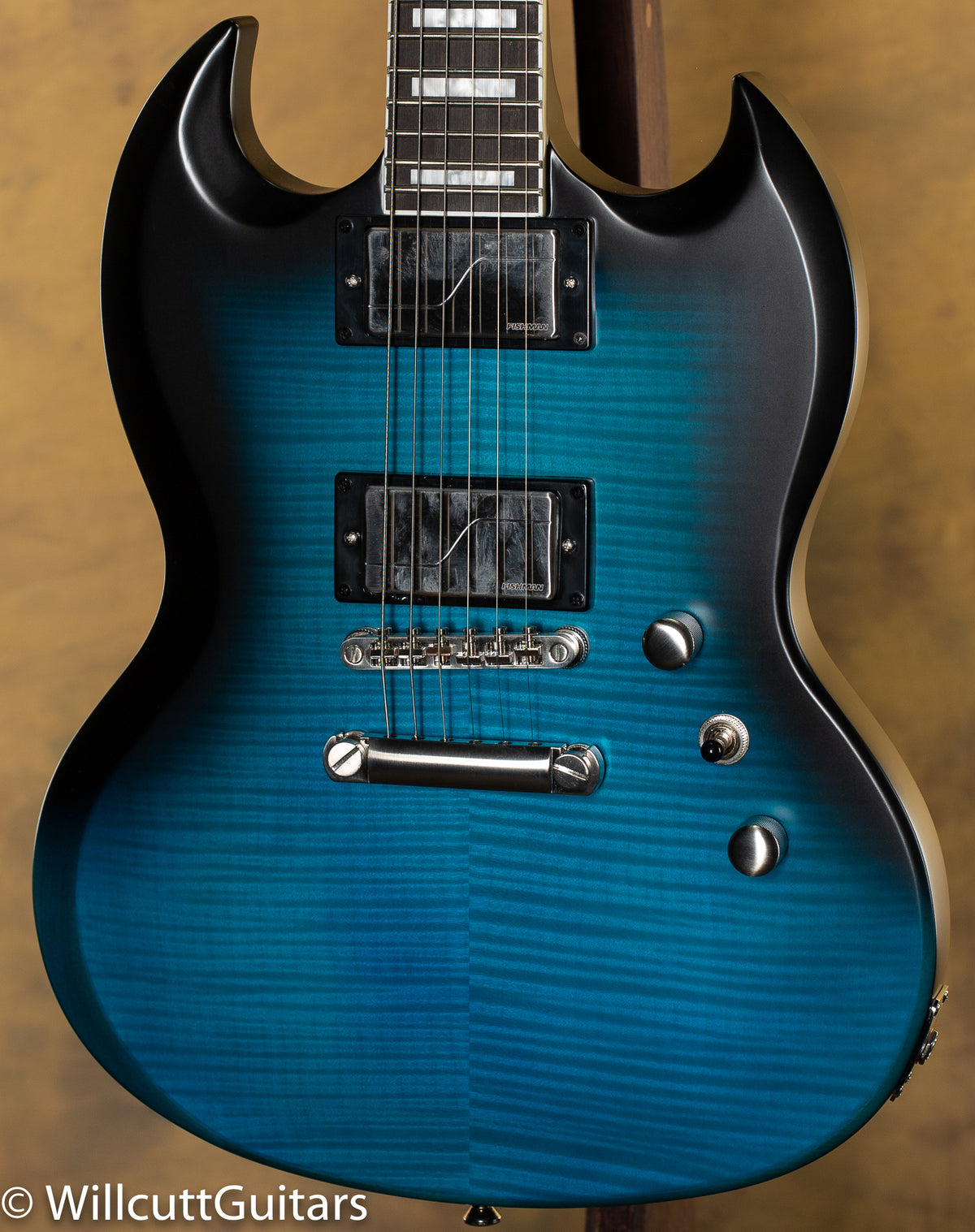 Epiphone SG Prophecy Blue Tiger