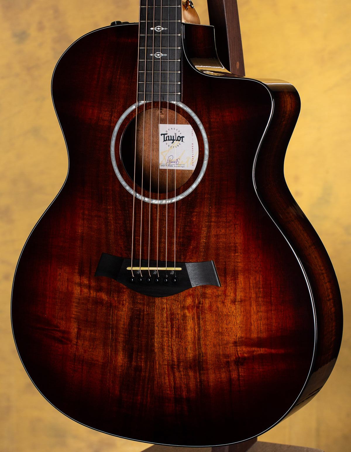 2025 Taylor 224ce-K DLX Koa Acoustic Guitar