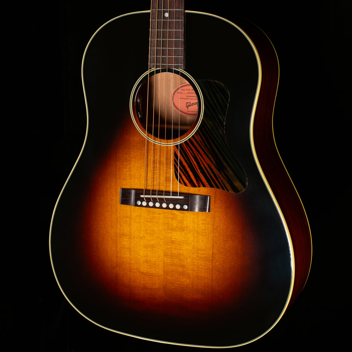 Gibson J-45 Original Vintage Sunburst HiFi DNA (134)
