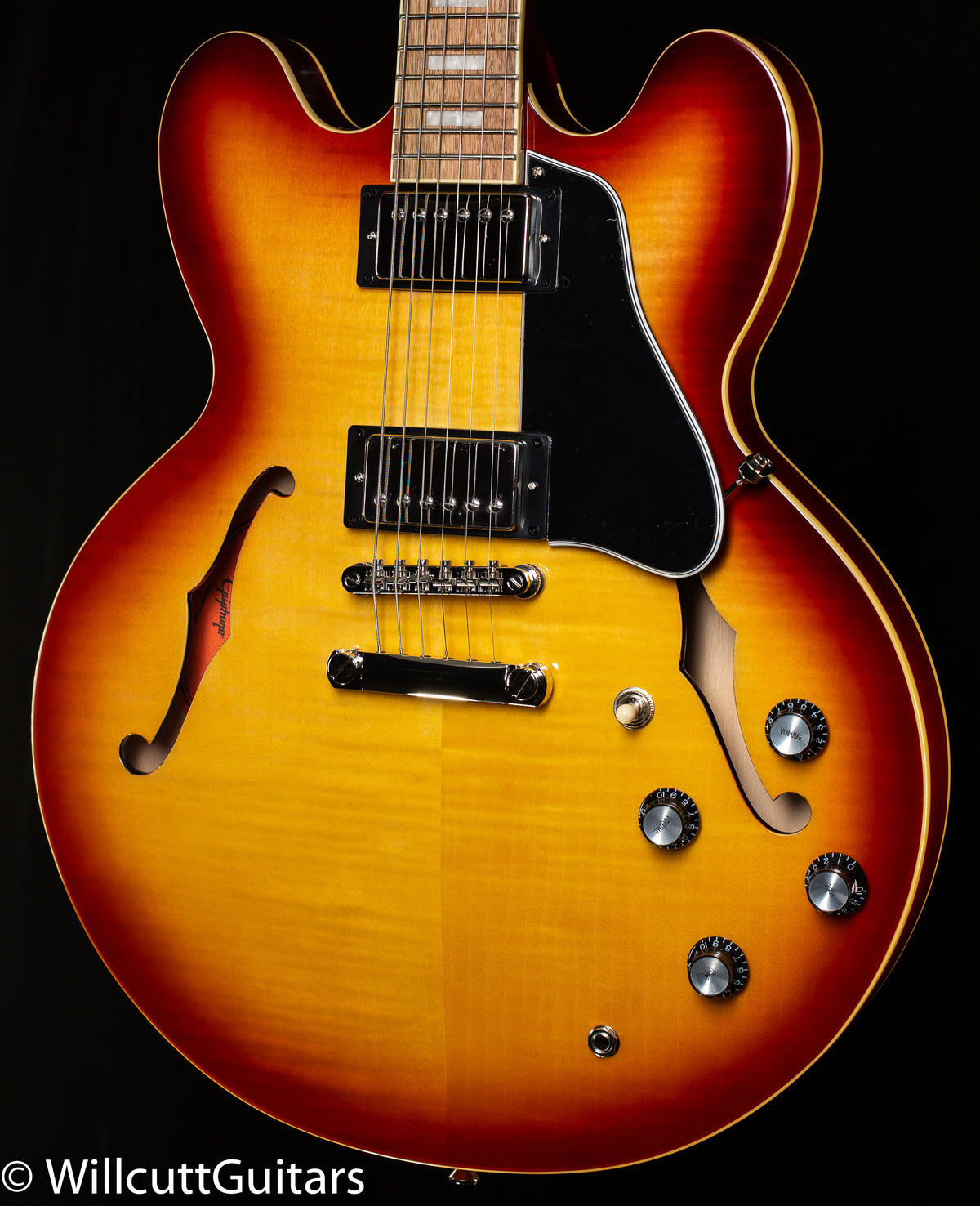 Epiphone ES-335 Figured Raspberry Tea Burst (048)