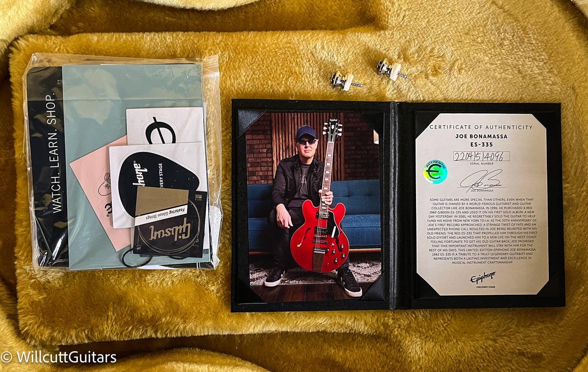 Epiphone Joe Bonamassa 1962 ES-335 Limited Edition Cherry