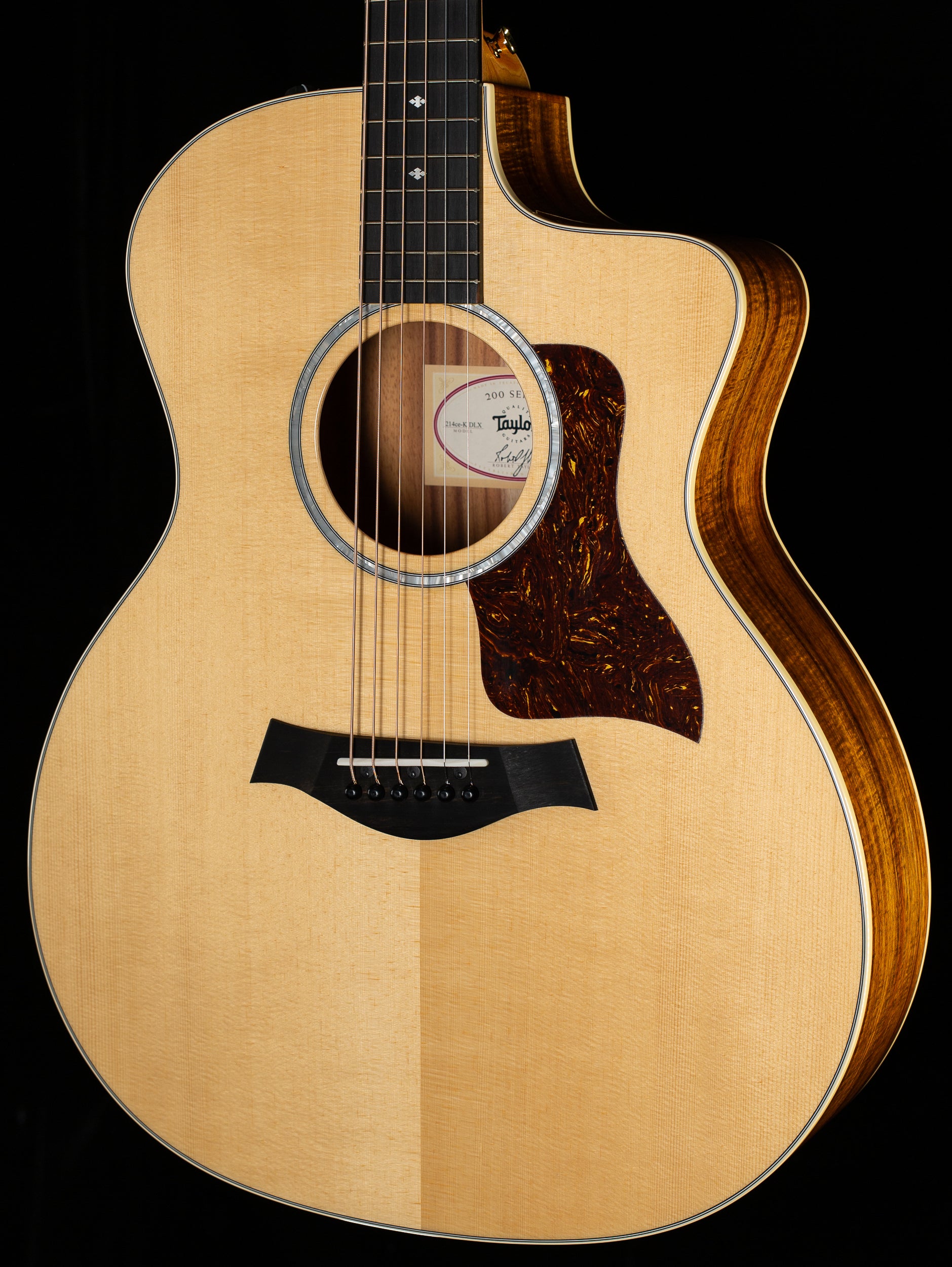 Taylor 214ce-K DLX (198) - Willcutt Guitars