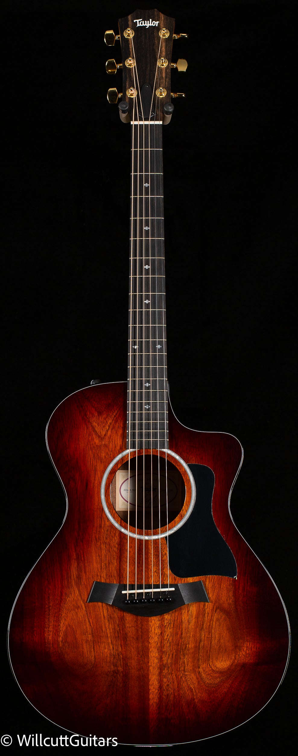 Taylor 222ce-K DLX (165) - Willcutt Guitars