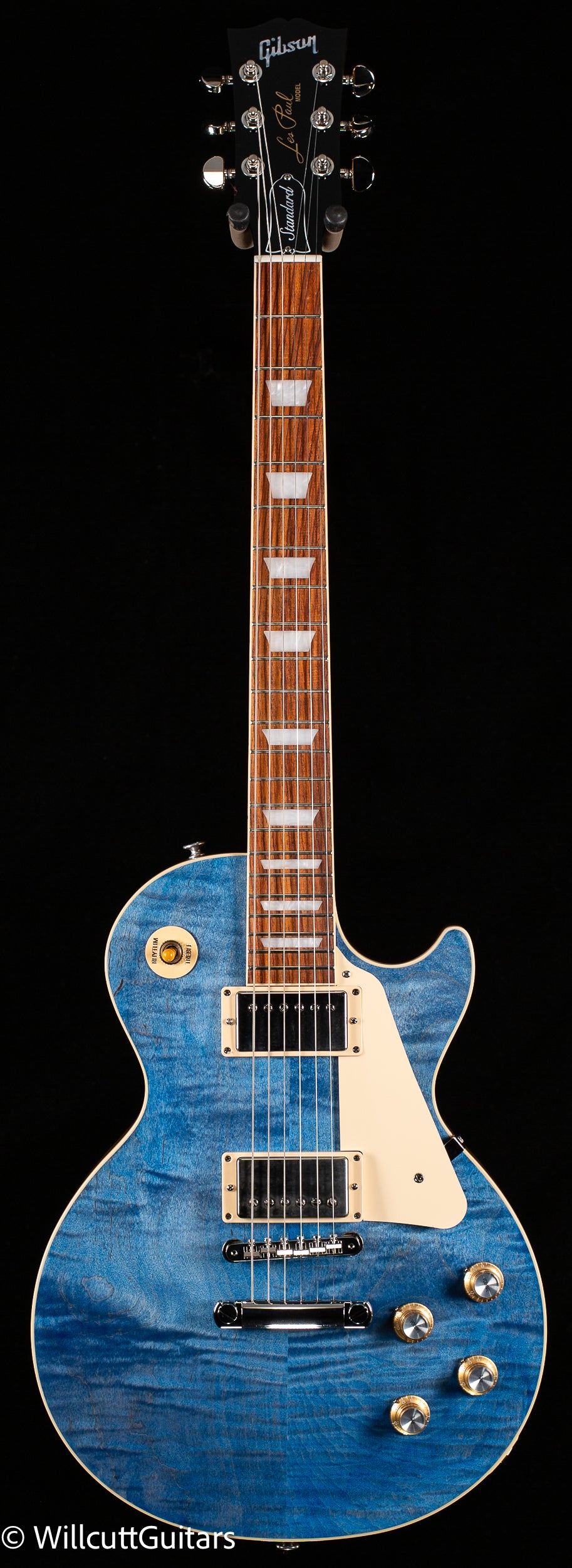 Gibson Les Paul Standard 60s Figured Top Ocean Blue (275) - Willcutt Guitars