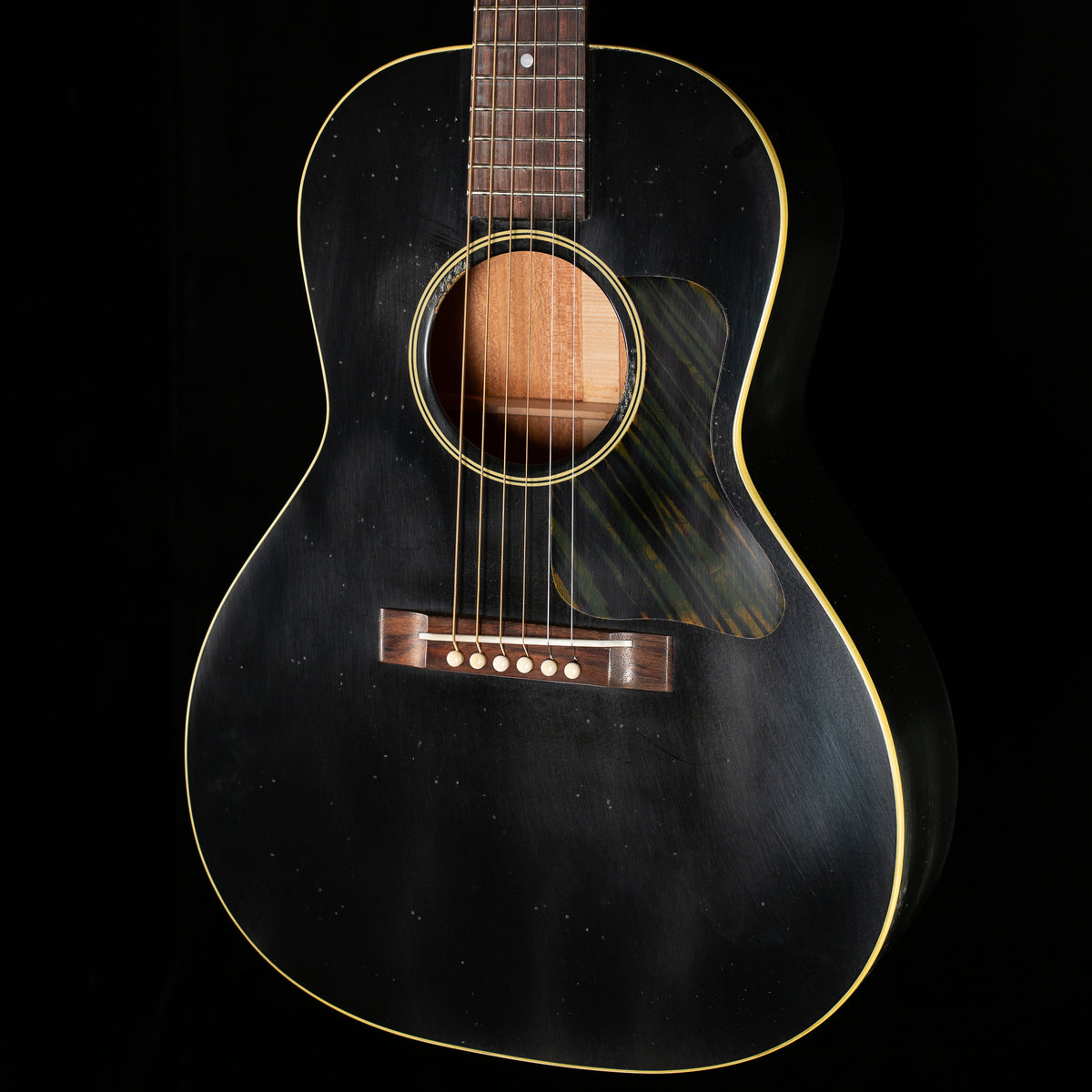 Gibson Custom Shop 1933 L-00 Murphy Lab Light Aged Ebony Firestripe Pickguard (009)