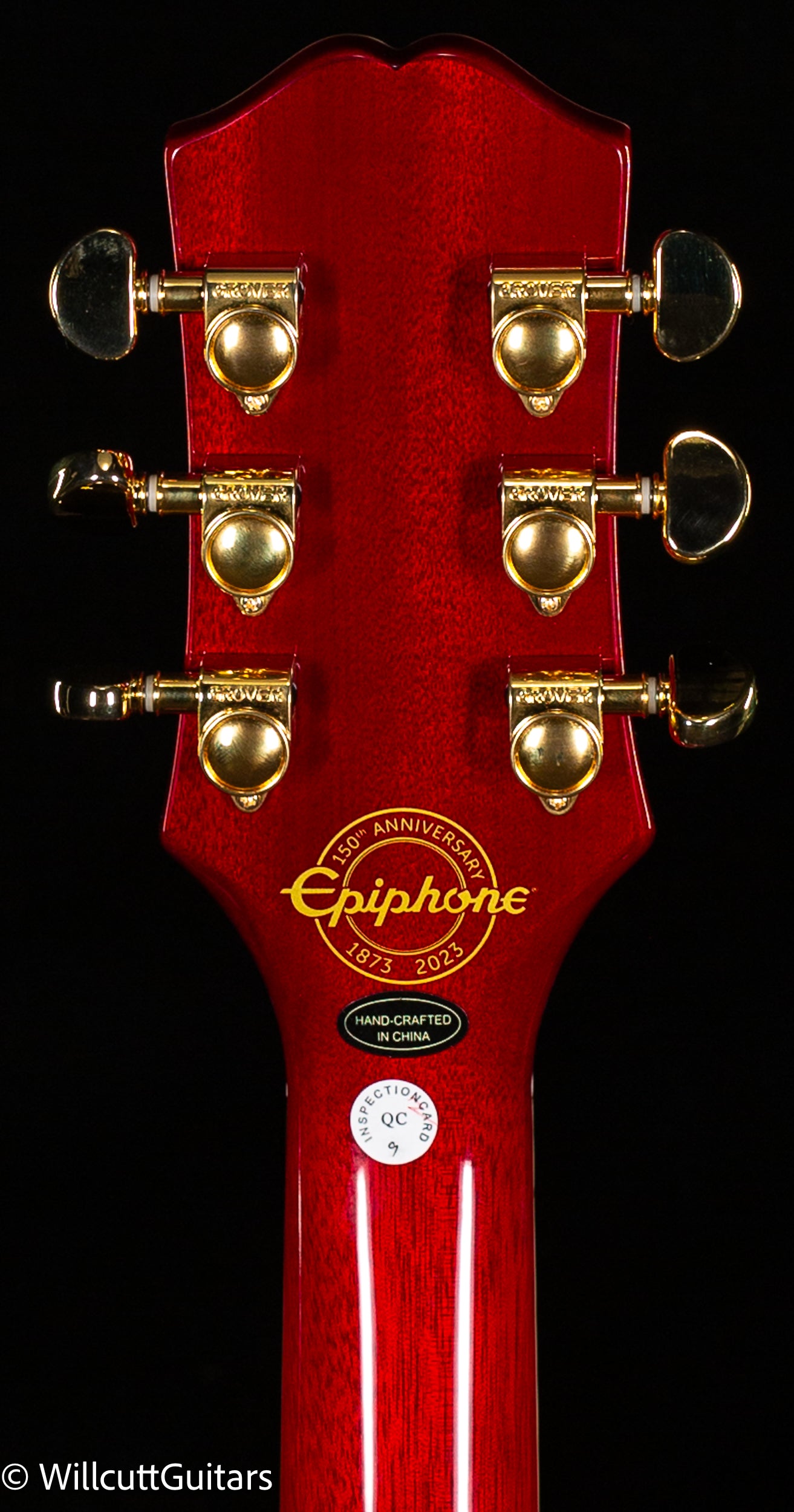 Epiphone 150th Anniversary Sheraton Cherry (528) - Willcutt Guitars