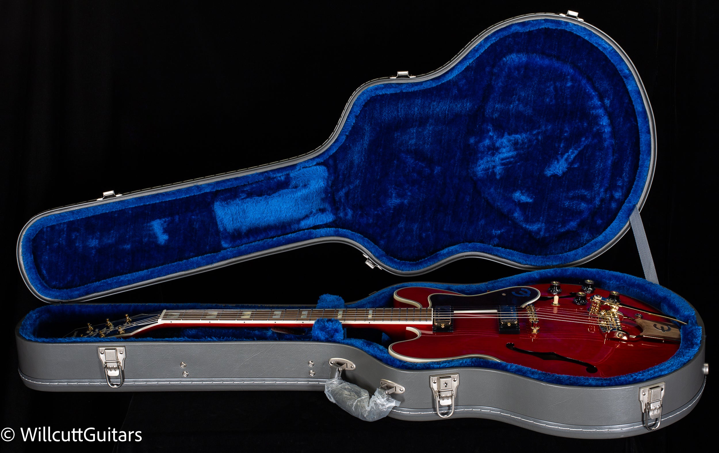 Epiphone 150th Anniversary Sheraton Cherry (528) - Willcutt Guitars