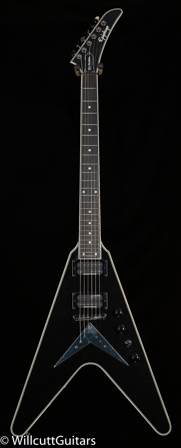 Epiphone Dave Mustaine Flying V Custom Black Metallic (832