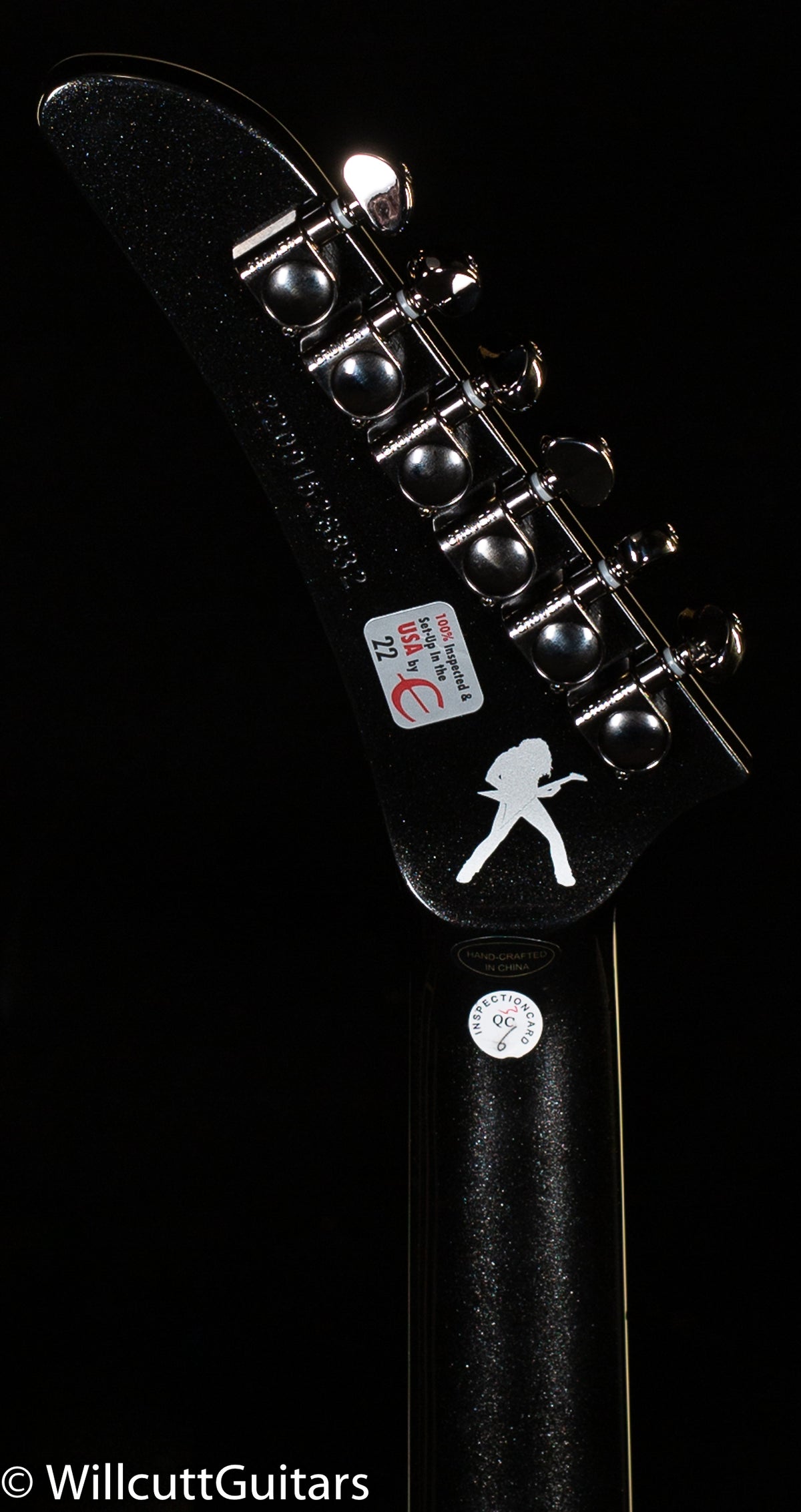 Epiphone Dave Mustaine Flying V Custom Black Metallic (832)