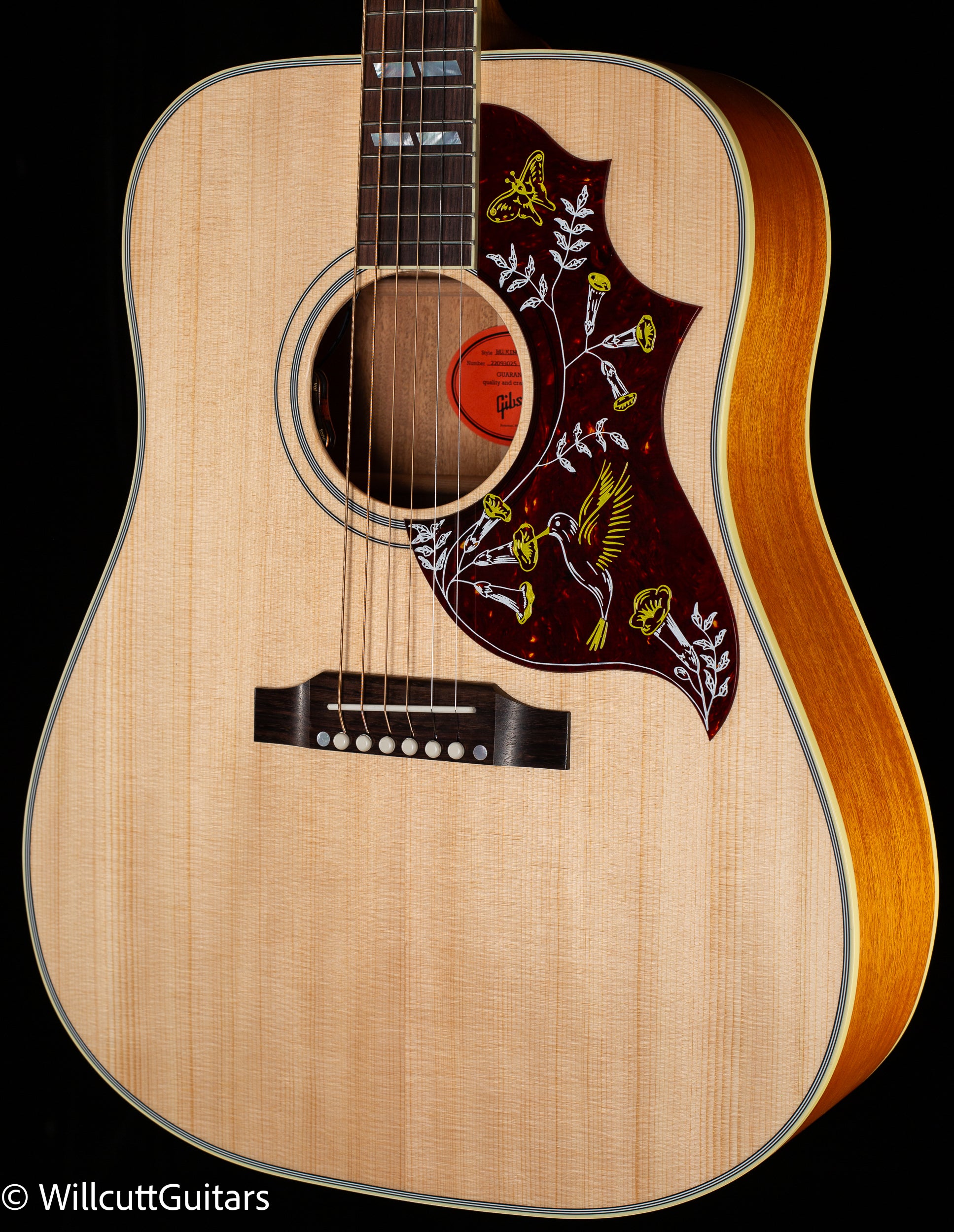 Gibson Hummingbird Faded Antique Natural (025) - Willcutt Guitars
