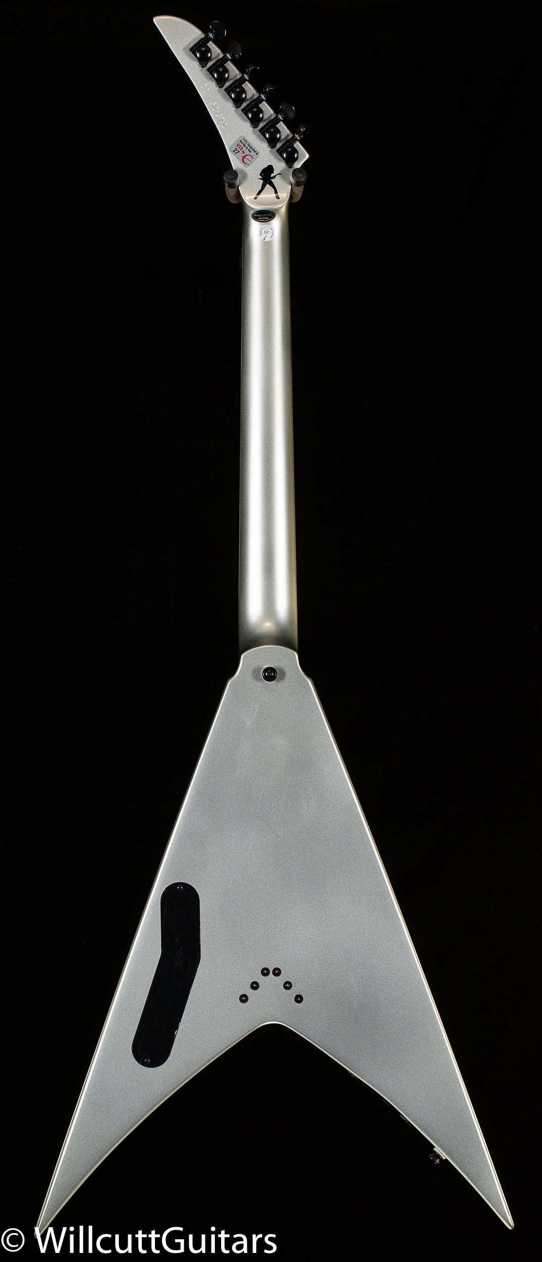 Kramer Dave Mustaine Vanguard Silver Metallic (372)