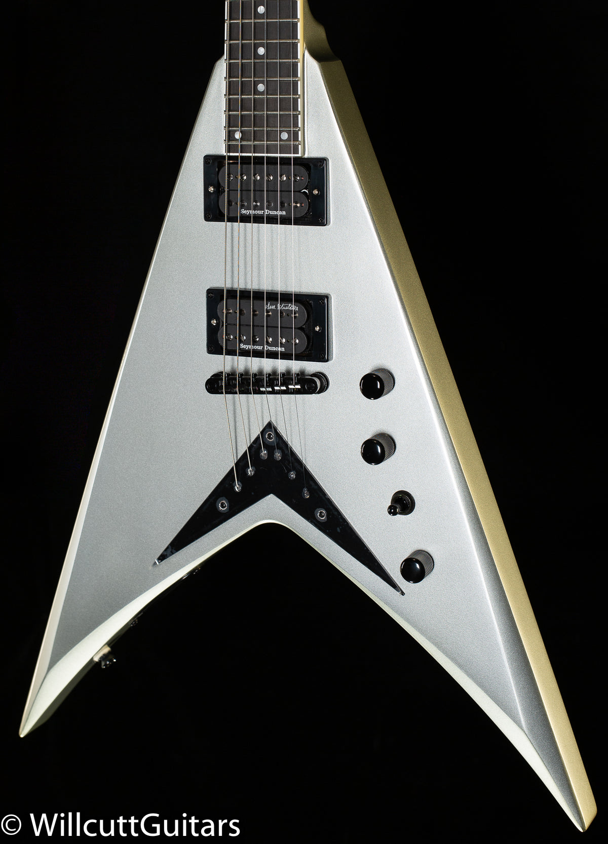 Kramer Dave Mustaine Vanguard Silver Metallic (372)