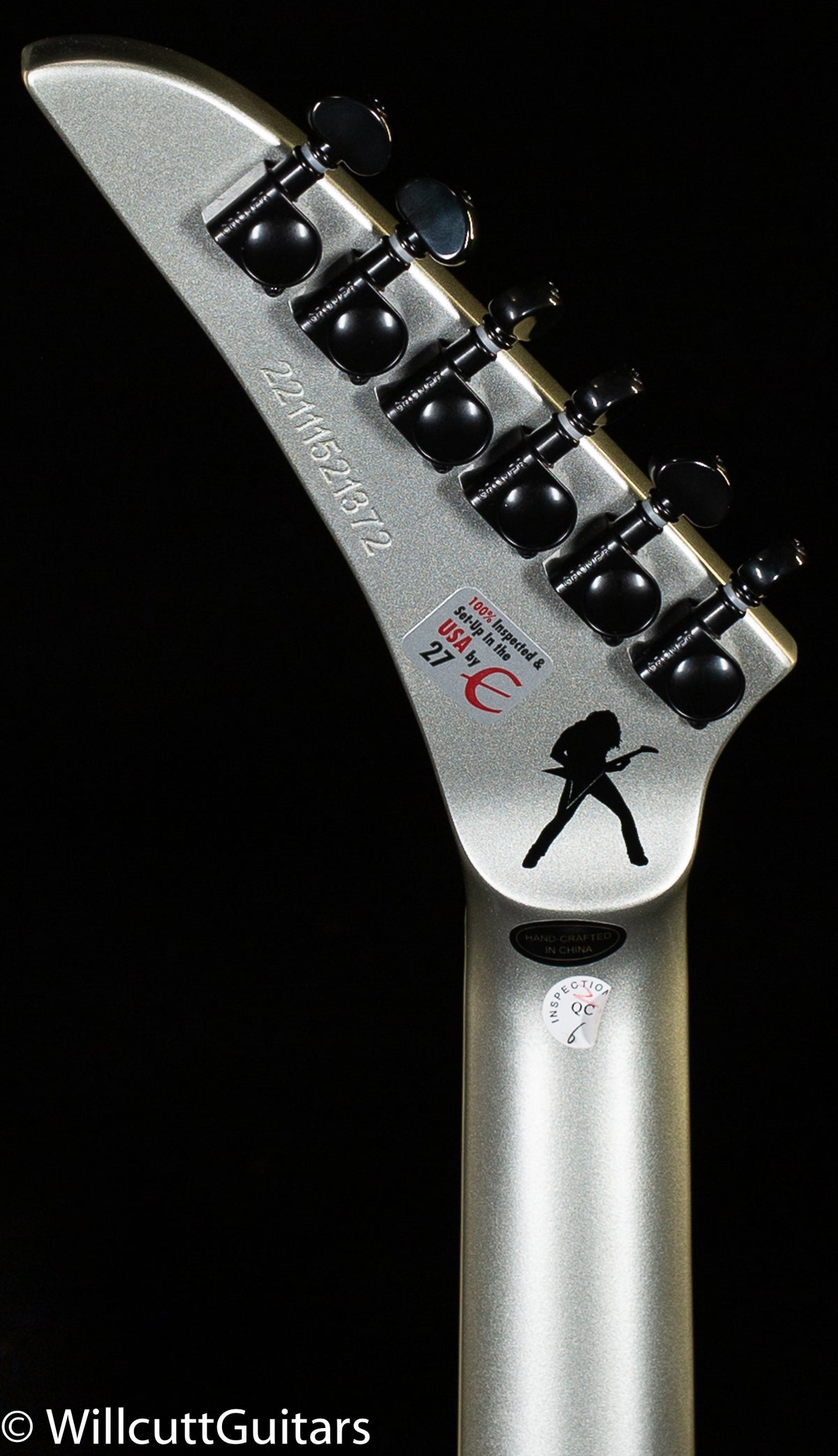 Kramer Dave Mustaine Vanguard Silver Metallic (372)