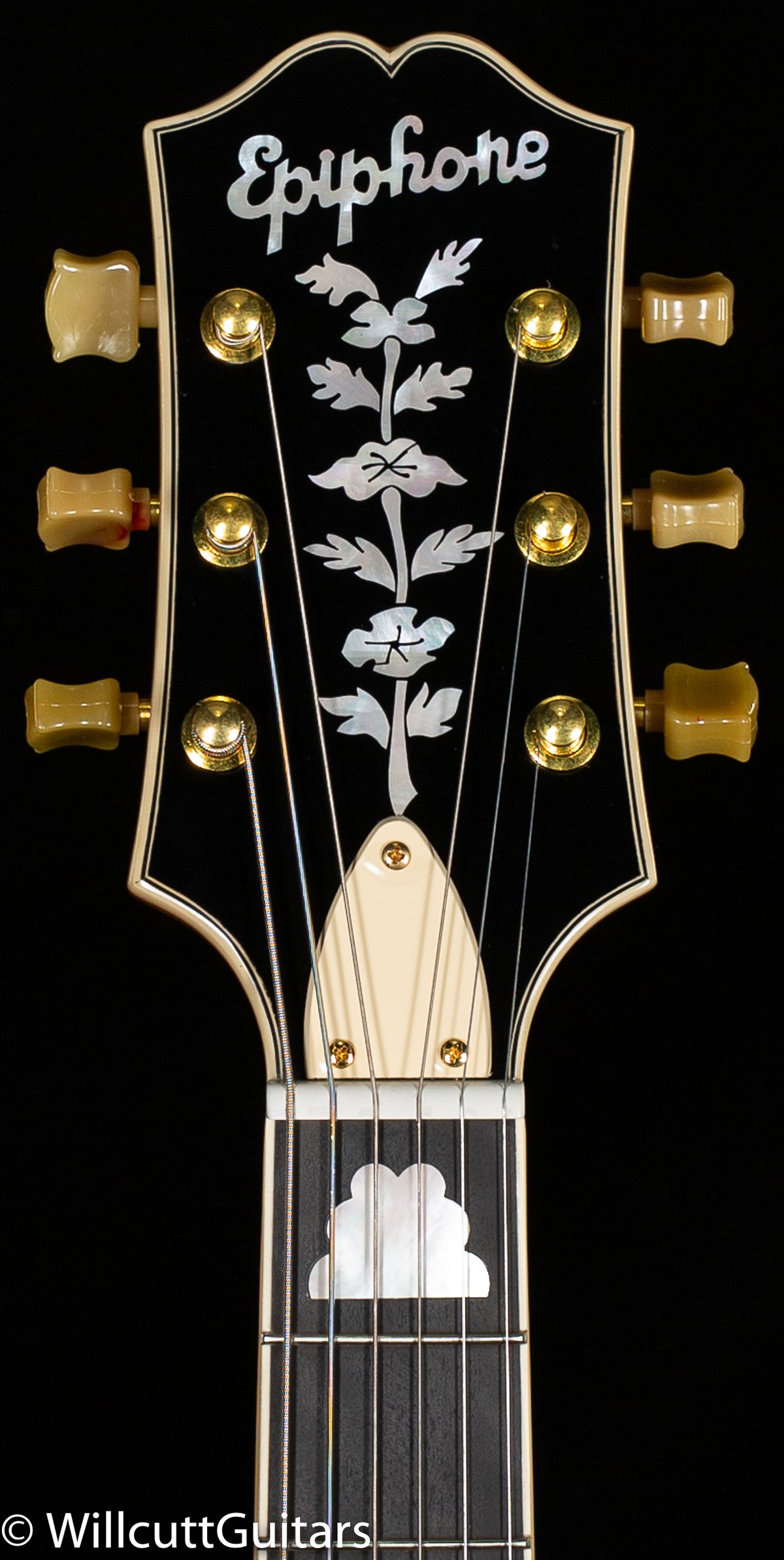 Epiphone 150th Anniversary Zephyr Deluxe Regent Aged Antique Natural (497)