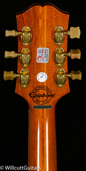 Epiphone 150th Anniversary Zephyr Deluxe Regent Aged Antique Natural (497)