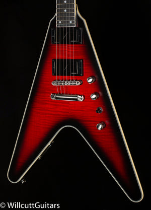 Epiphone Dave Mustaine Prophecy Flying V Aged Dark Red Burst (723)