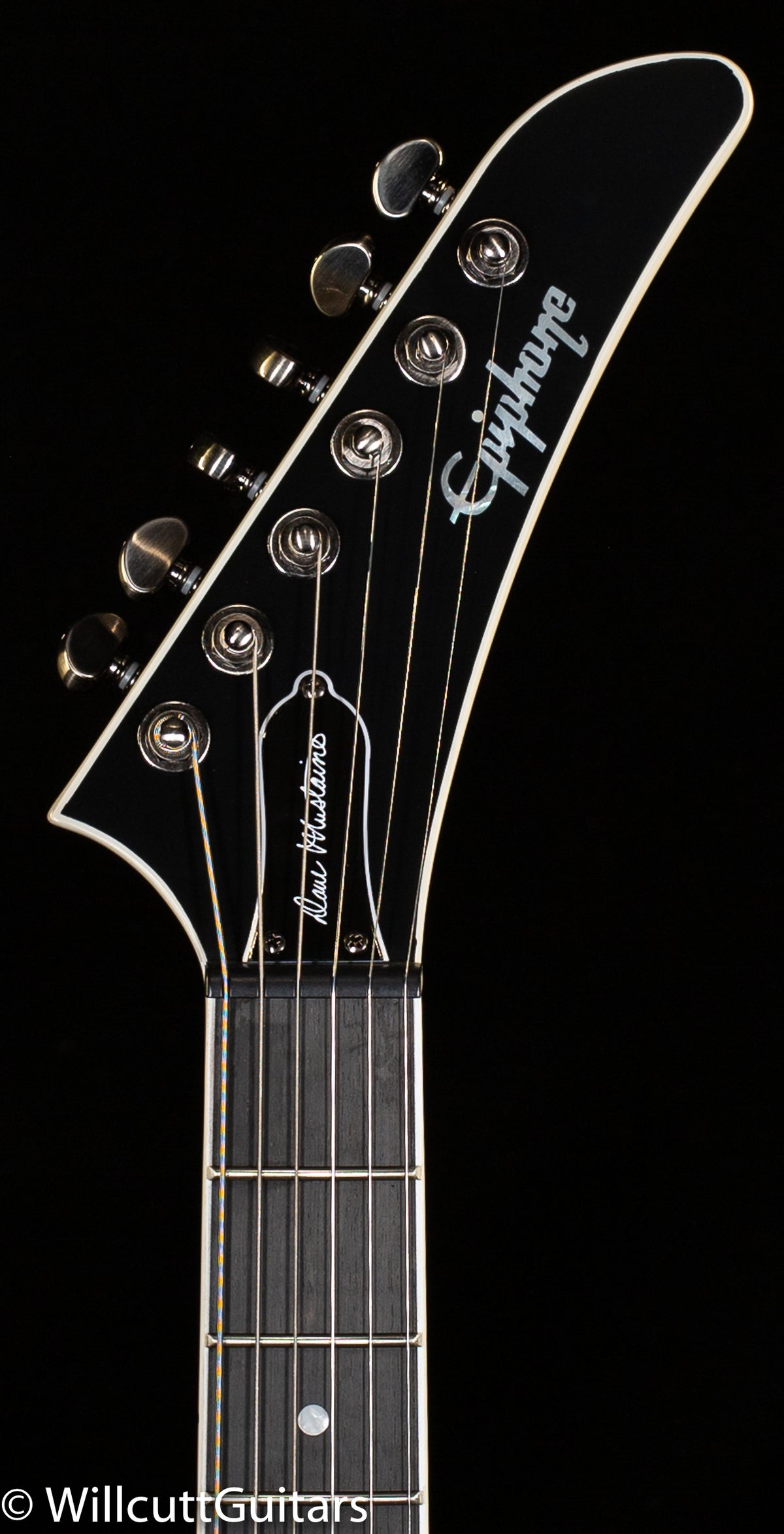 Epiphone Dave Mustaine Prophecy Flying V Aged Dark Red Burst (723)