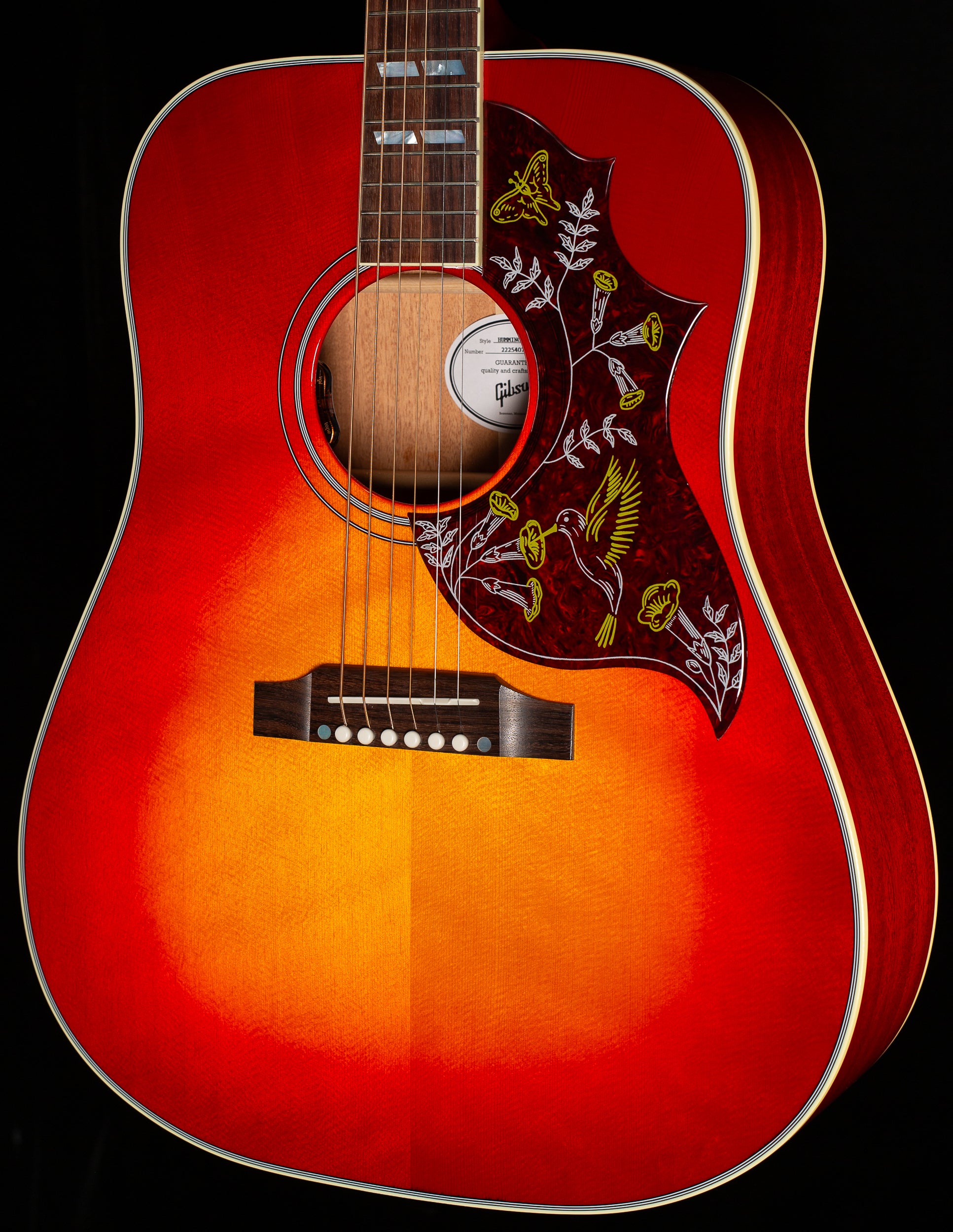 Gibson Hummingbird Standard Vintage Cherry Sunburst (076