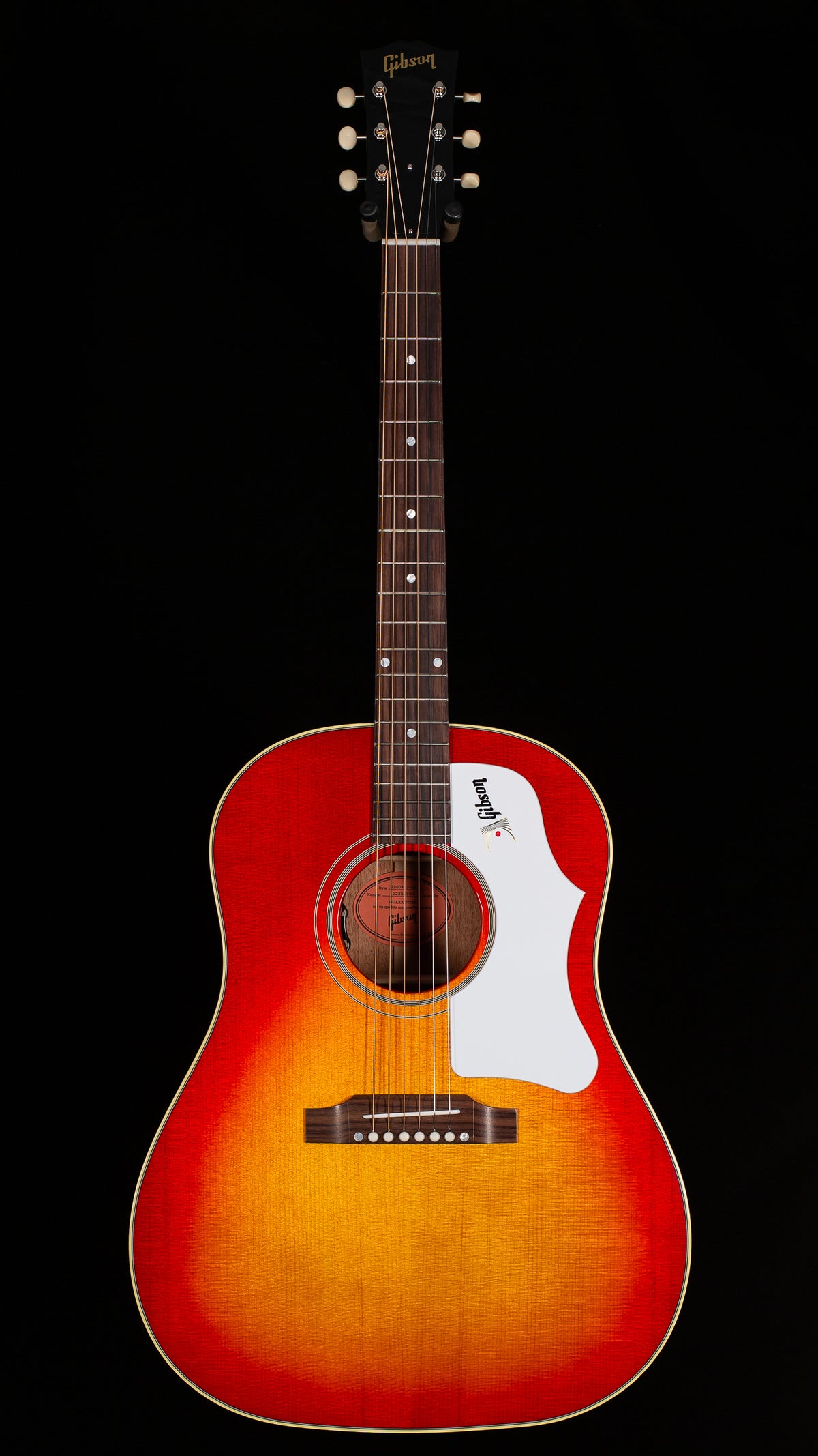Gibson J-45 60s Original, Fixed Bridge Vintage Cherry Sunburst HiFi DNA (057)