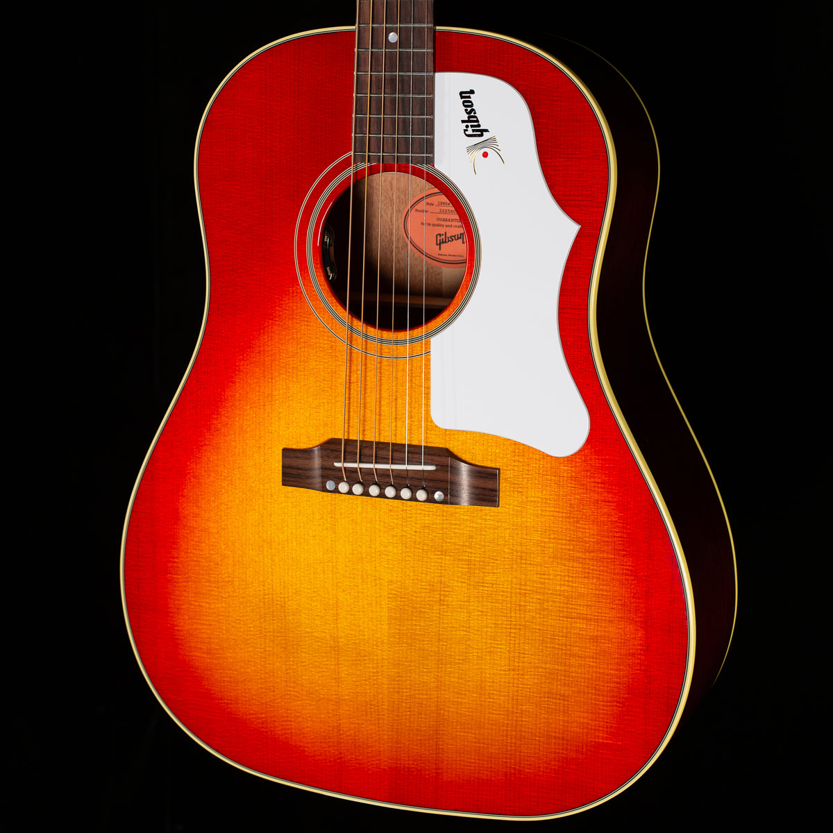 Gibson J-45 60s Original, Fixed Bridge Vintage Cherry Sunburst HiFi DNA (057)