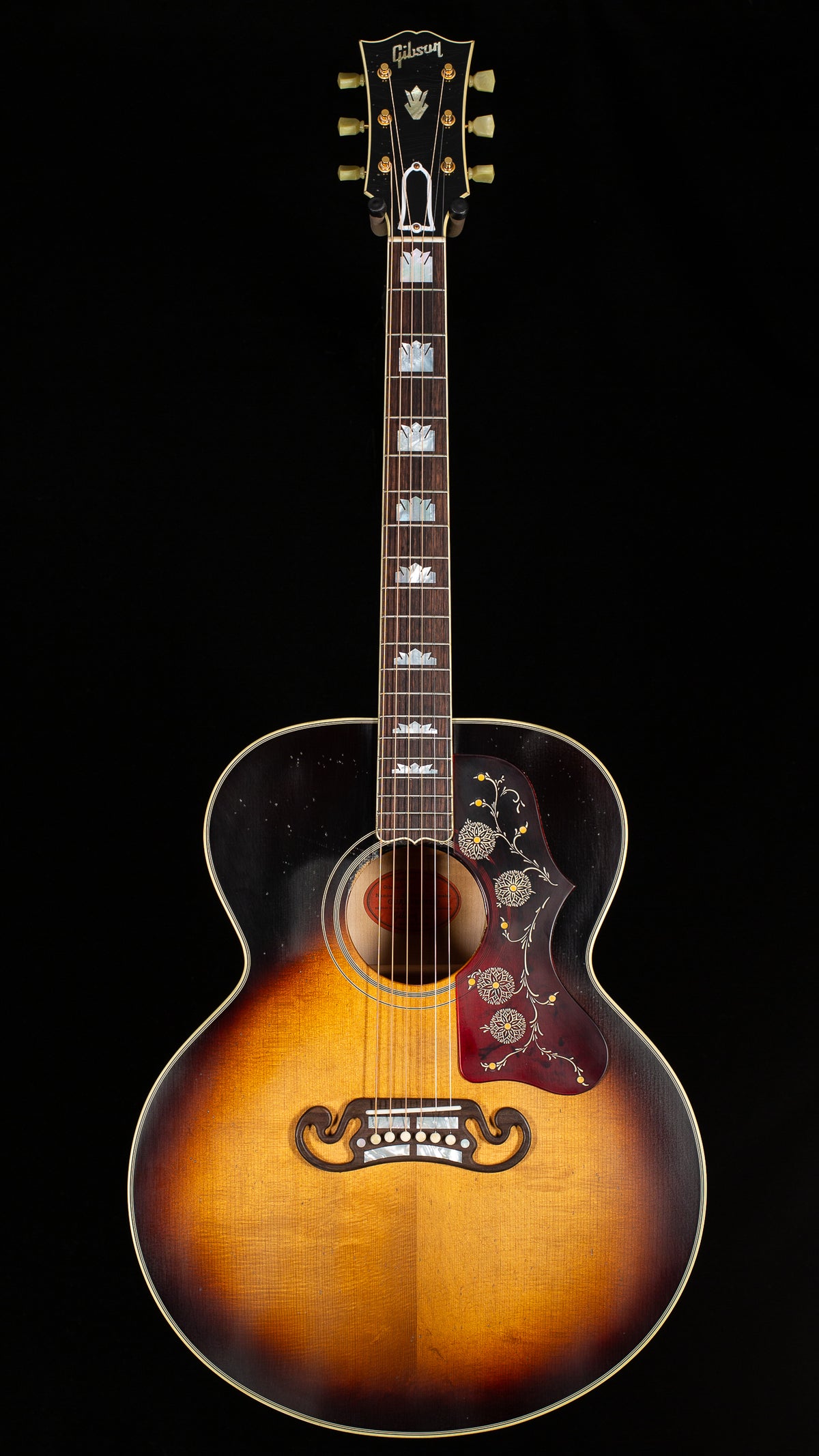 Gibson Custom Shop 1957 SJ-200 Murphy Lab Light Aged Vintage Sunburst (002)