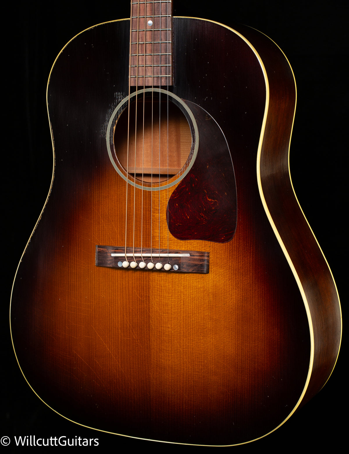Gibson Custom Shop 1942 Banner J-45 Murphy Lab Light Aged Vintage Sunburst (032)