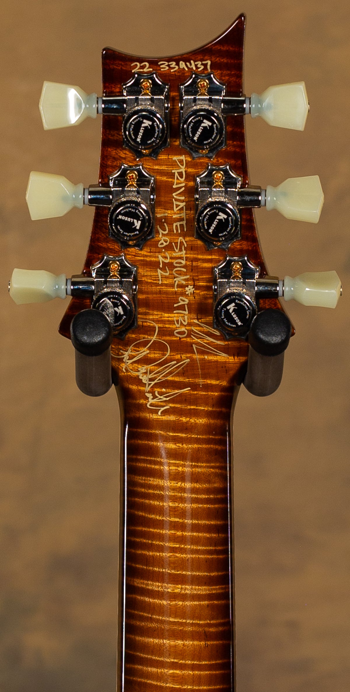 2022 PRS Private Stock #9730 Singlecut McCarty 594 Natural Smoked Burst