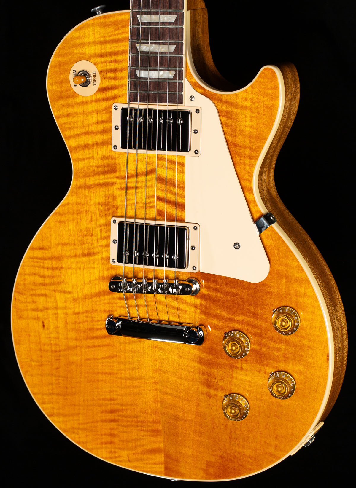 Gibson Les Paul Standard 50s Figured Top Honey Amber (183)
