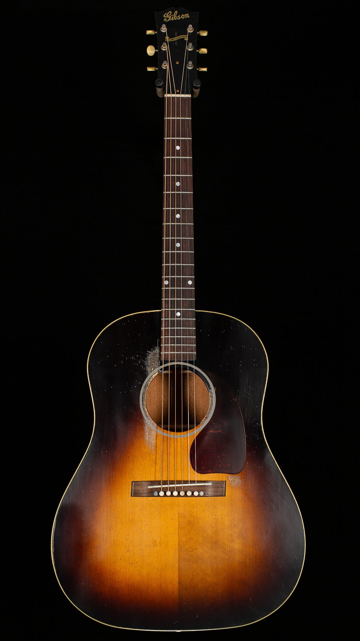 Gibson Custom Shop 1942 Banner J-45 Murphy Lab Heavy Aged Vintage Sunburst (052)